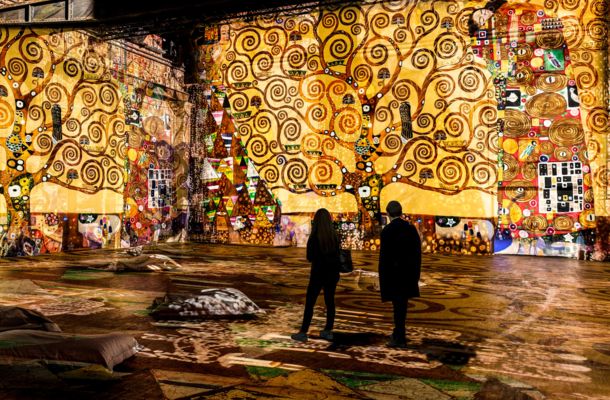 "Klimt - Gold Experience" im Kunstkraftwerk Leipzig
