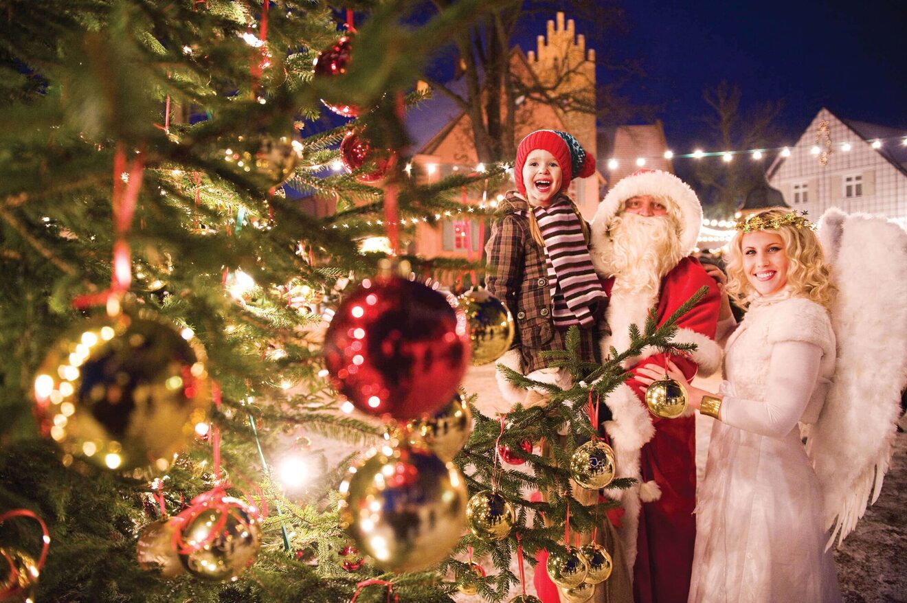 Romantischer Weihnachtsmarkt Liebenberg, Mittagsgenuss & Adventskonzert